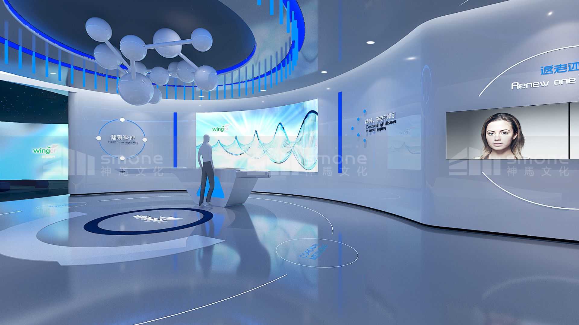 告别无效展示！神马文化生物医疗展厅设计如何精准触达受众