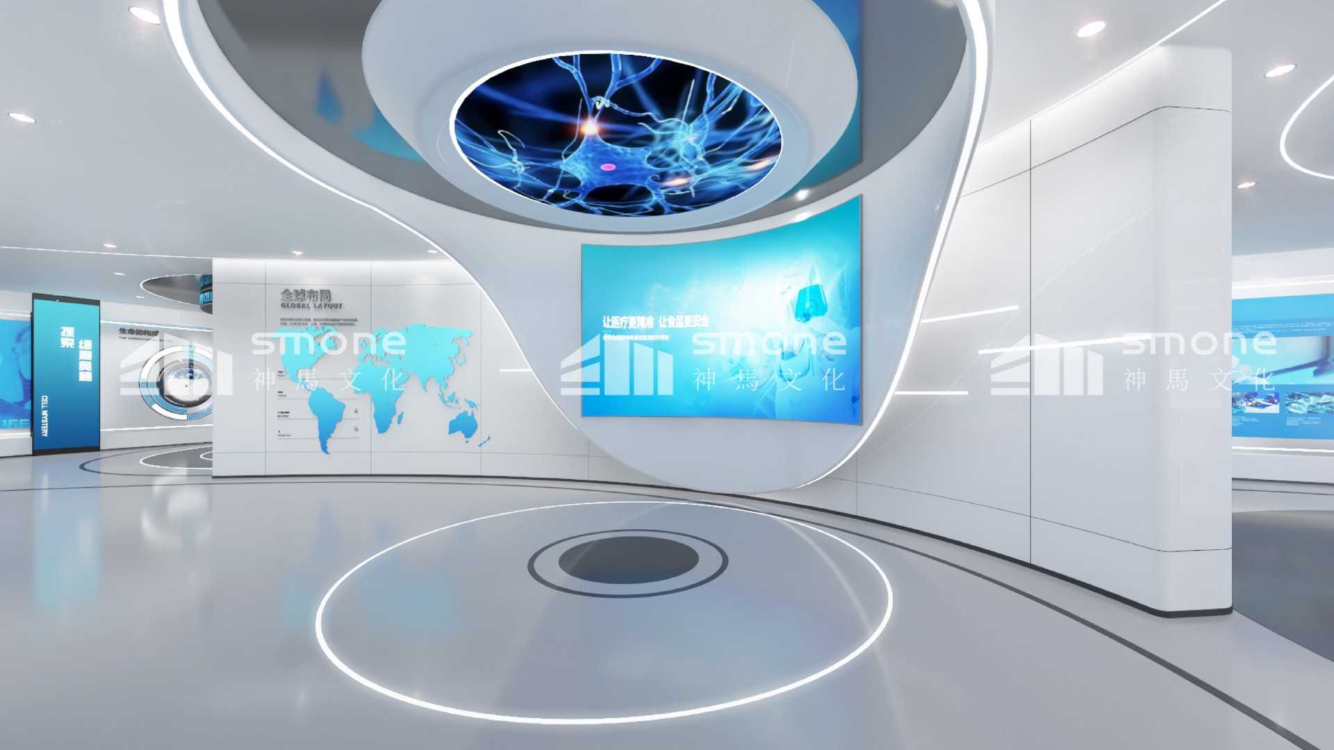 神马文化：开启干细胞科普馆奇幻之旅｜干细胞展厅设计公司
